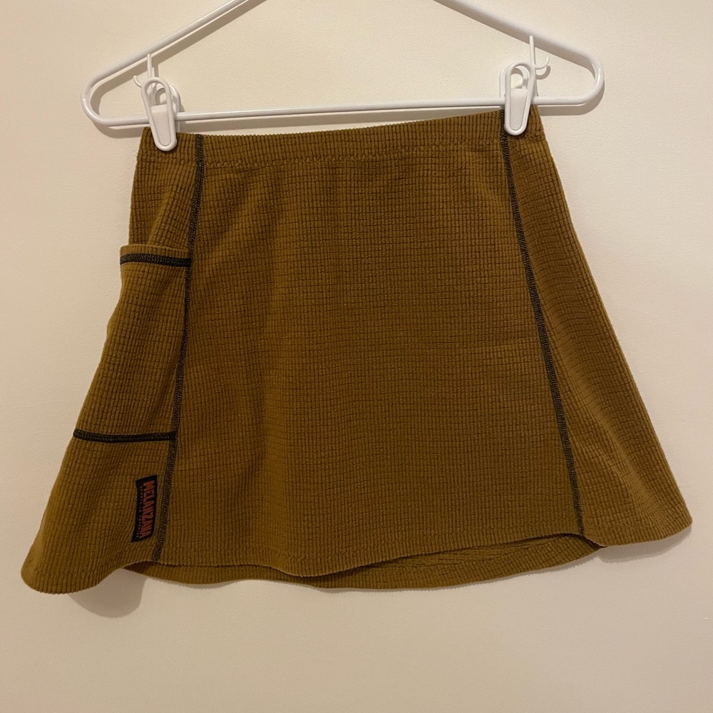 Melanzana Microgrid Skirt. Size XS